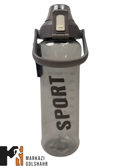 قمقمه ورزشی بدنه طلق شفاف کد 790