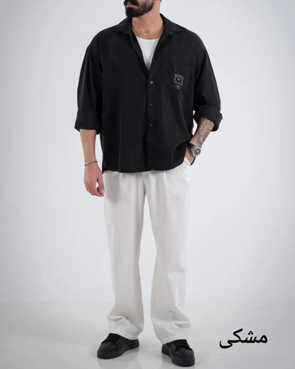 پیراهن لینن سیلک-کد4903