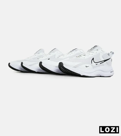 کفش کتانی مردانه و زنانه سفید مشکی NIKE Lebron 22 Guide V.02 مدل 7254