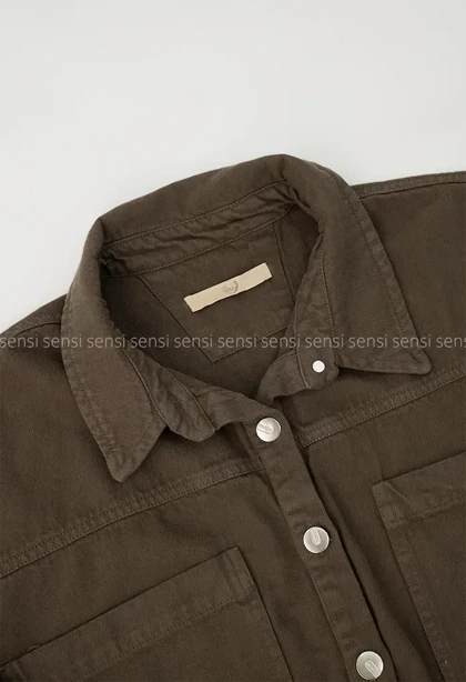 کت کتان کوتاه رنگی کد1004570