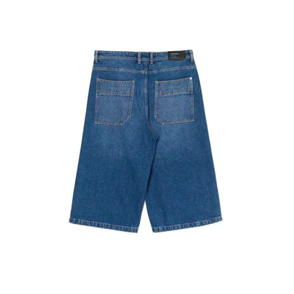 شلوارک جین بگ استایل یونیسکس CROPP کد 358