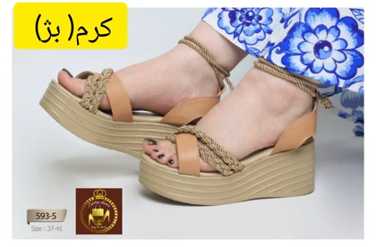 صندل لژدار تمام طبی زنانه تابستانه و مجلسی