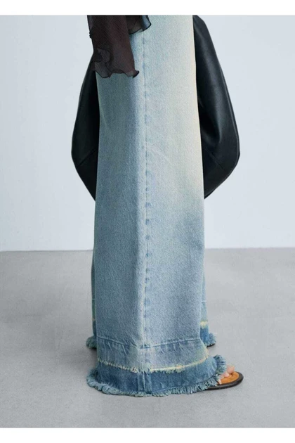 شلوار جین زنانه اورجینال منگو mango