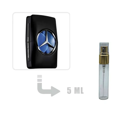 دکانت عطر ادکلن مرسدس بنز من اینتنس مردانه 5 میل اصلی Mercedes Benz Man Intense for Men 5ml
