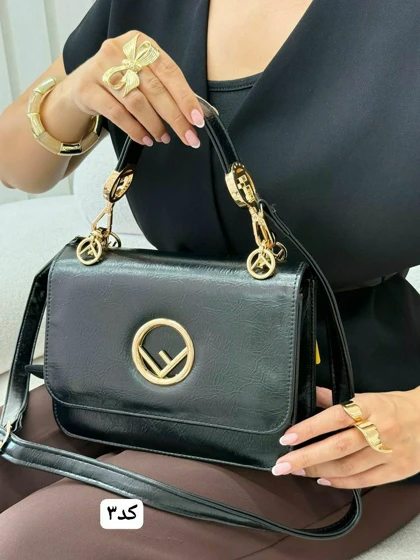 کیف زنانه چرمی ذلفا