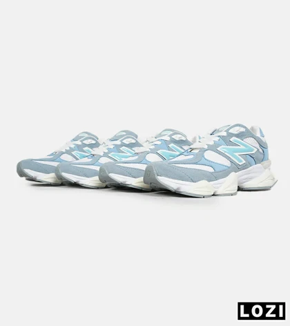 کفش کتانی زنانه آبی کرم NEW BALANCE 9060
