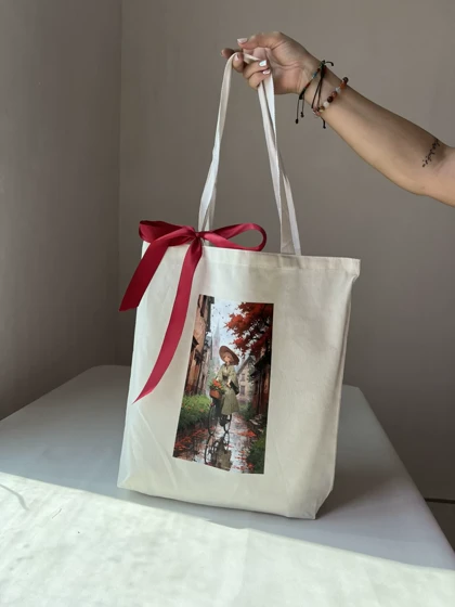تت بگ(ساک پارچه ای) پاییزی