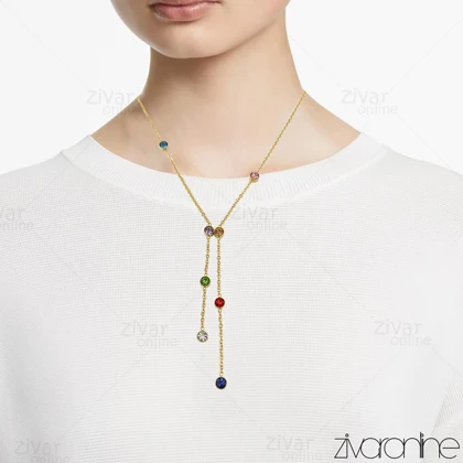 نیم ست نگین‌دار طرح سواروسکی 10110