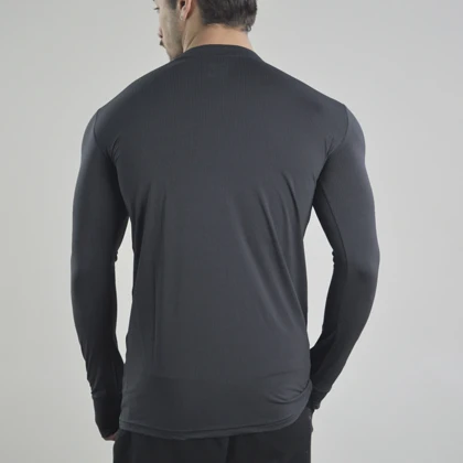 استرج نیم زیپ ورزشی مردانه نایک مدل VHD-Dri Fit-4K0978 طوسی