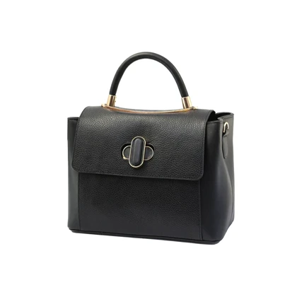 کیف دستی چرم زرشکی زنانه