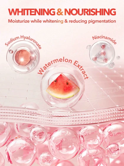 پرایمر سرمی صورت شیگلم مدل Melon Melt حاوی نیاسینامید حجم 30 میل