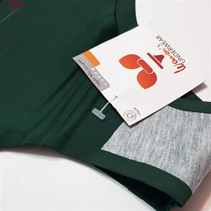 شورت زنانه مدل لیزری سبز تیره کد 5078-602-2