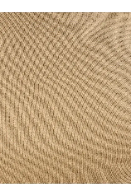 یقه بلند ژاکت بافتنی با آستین کوتاه 5WAK90106HT