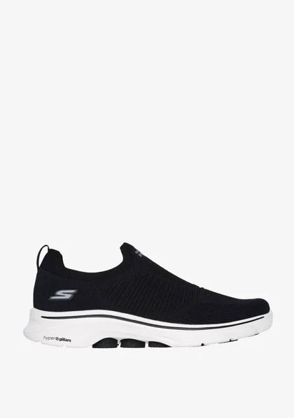 کفش کتانی طبی اسکیچرز جورابی مشکی skechers کد 274370