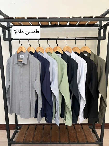 پیراهن استین بلند قابپک مخفی 2512
