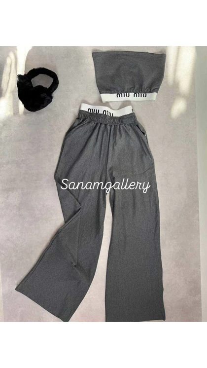 نیم‌تنه و شلوار بگ میو میو زنانه