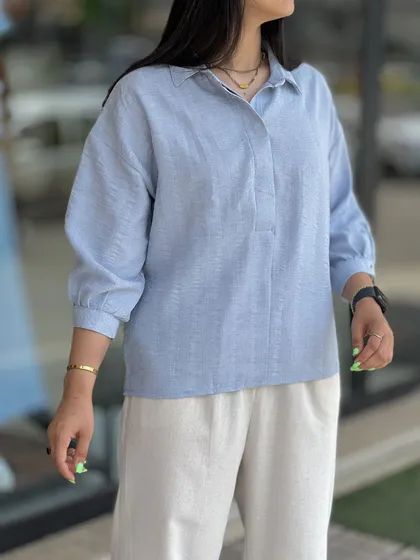 شومیز نخی کوک و دوک کد 437