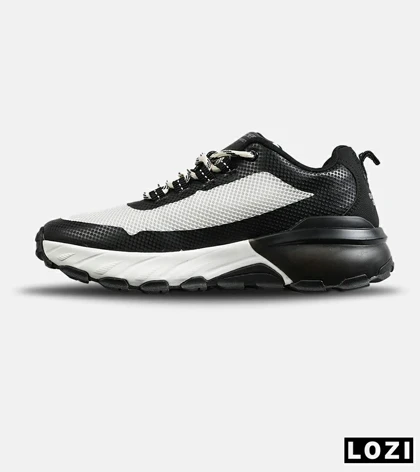کفش کتانی طبی ورزشی سفید مشکی SKECHERS max protect مدل 7773