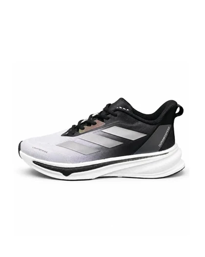 کفش کتانی مردانه مدل آدیداس ورزشی با زیره بست مشکی سفید Adidas New