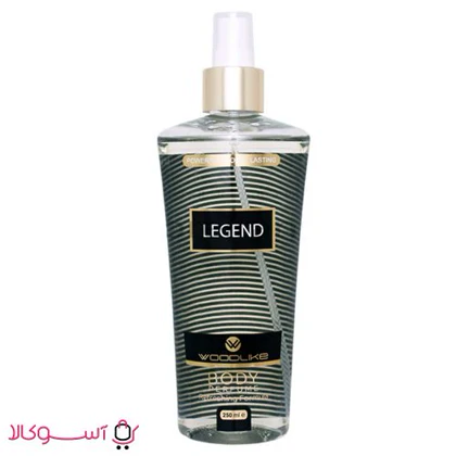 بادی اسپلش مردانه وودلایک مدل legend حجم 250 میلی لیتر