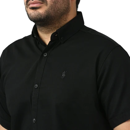 پیراهن آستین کوتاه ساده مردانه مدل 6112949