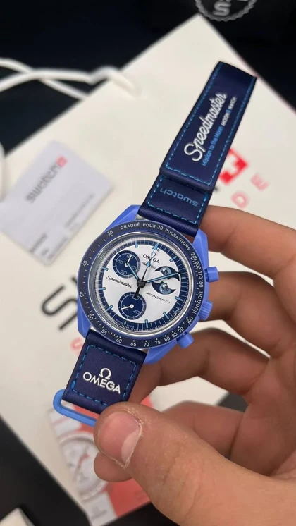 ساعت مچی امگا سواچ مستر سه موتوره OMEGA Swatchکرونوگراف