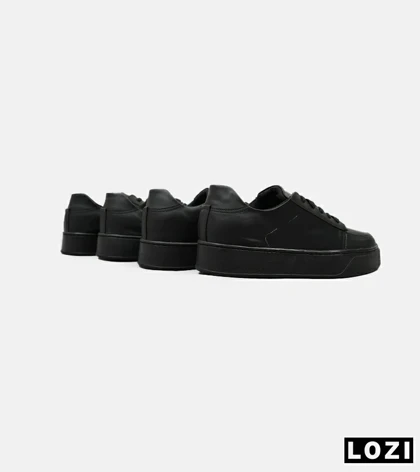 کفش کژوال مردانه چرمی مشکی ZARA مدل 4909