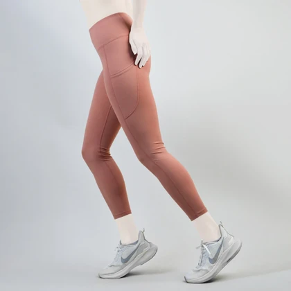 لگ ورزشی زنانه شانکارتی جیب‌دار مدل V18008 گلبهی