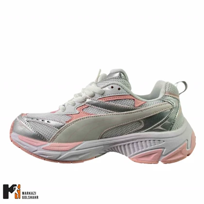 کفش ورزشی زنانه مرفیک سفید صورتی