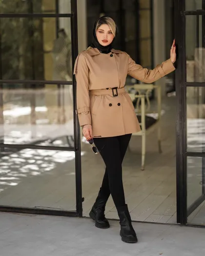 بارانی مدل غزل کد 809