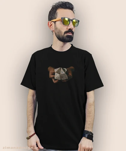 تیشرت مردانه و زنانه نوستالژی طرح بازی قدیمی دوست داری چکاره بشی