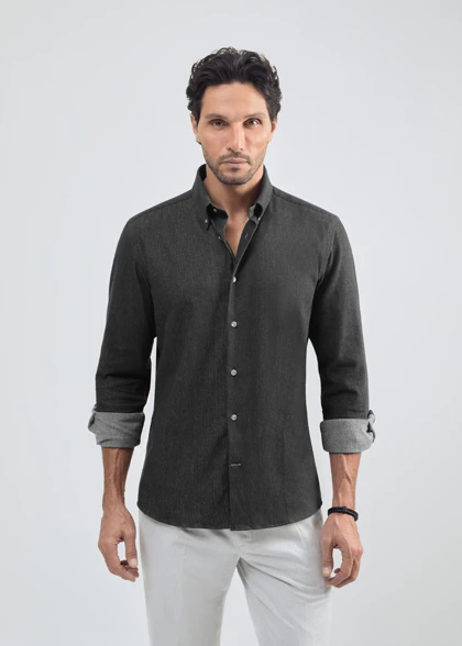 پیراهن یقه دکمه دار 2520102