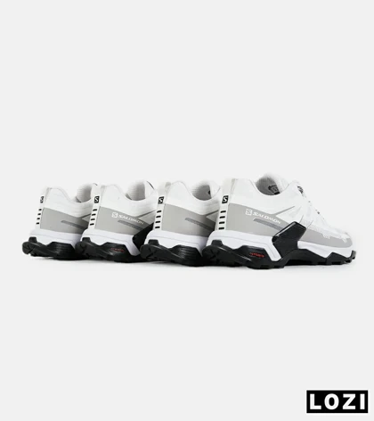 کفش کتانی سفید مشکی طوسی مردانه و زنانه Salomon XT-Slate Advanced مدل 7423