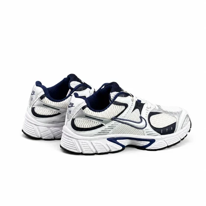 کفش کتانی مردانه رانینگ مدل نایکی V5 سفید سرمه ای Nike V5
