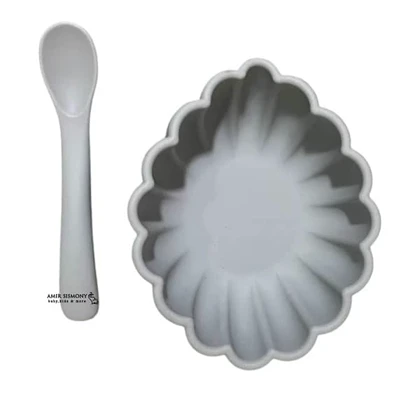 ست کاسه و قاشق سیلیکونی