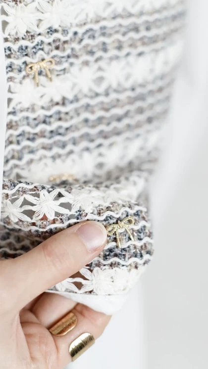 شومیز قلاب بافی