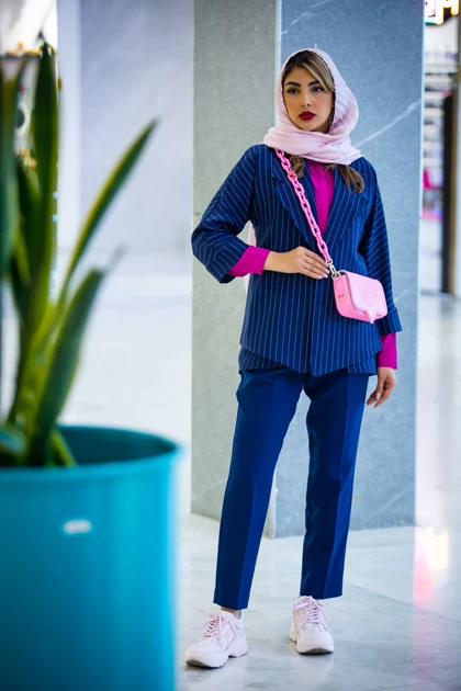 کت دیپلمات یقه پهن