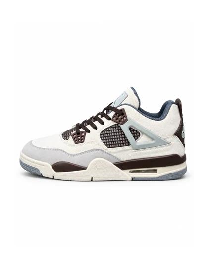 کفش کتانی بزرگ پا مردانه مدل نایکی جرن فور کرم Nike jordan 4