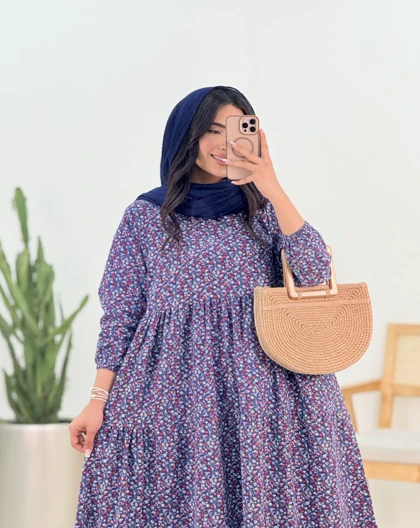 پیراهن طرحدار سنا(38)کد:5330