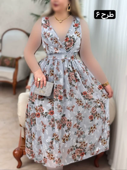 پیراهن حریر صبا 2978