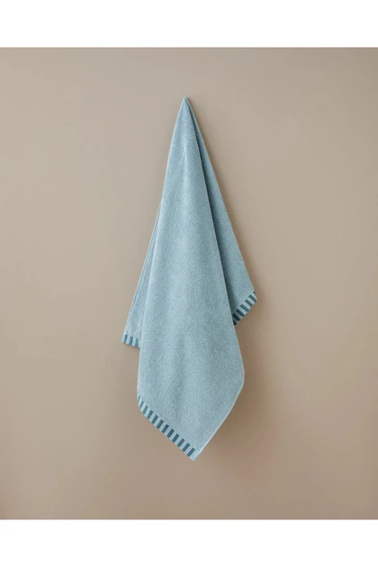 حوله حمام English Home مدل Stripe Edge پنبه‌ای