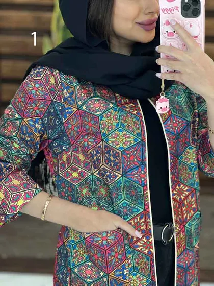 مانتو طرحدار سنتی