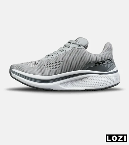 کفش کتانی طبی ورزشی طوسی SKECHERS Propulsion مدل 8421