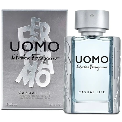 ادوتویلت مردانه سالواتور فراگامو مدل Uomo Casual Life حجم 100ml