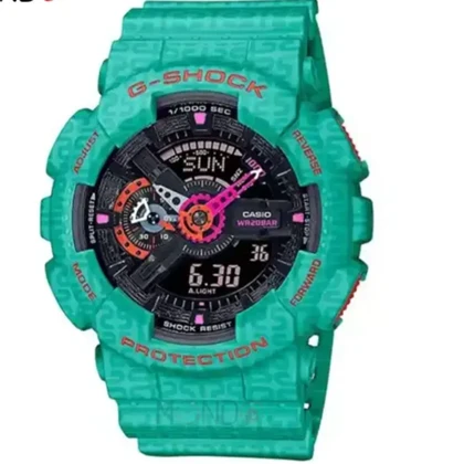 ساعت مچی مردانه کاسیو جی شاک مدل GA-110SGG-3A