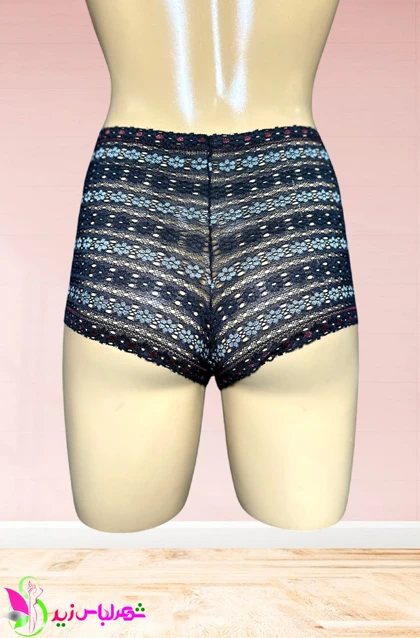 شورت گیپوری جنیفری طرح دار