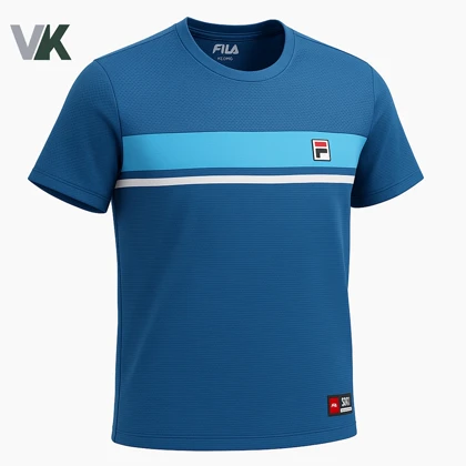 تیشرت مردانه FILA کد 6936 رنگ آبی