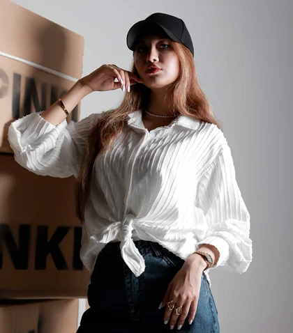 شومیز Pinki 5571 در سه رنگ