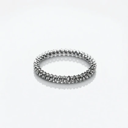 انگشتر نقره 925 اصل مدل خاویاری ظریف