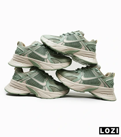 کفش کتانی مردانه و زنانه سبز کرم NIKE vaporfly 3 green